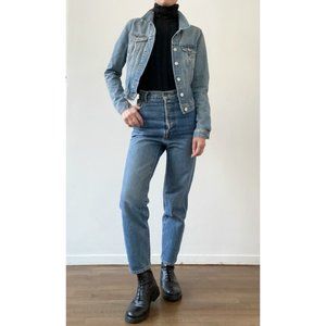 WOMEN'S DENIM JACKET - BLUE XS